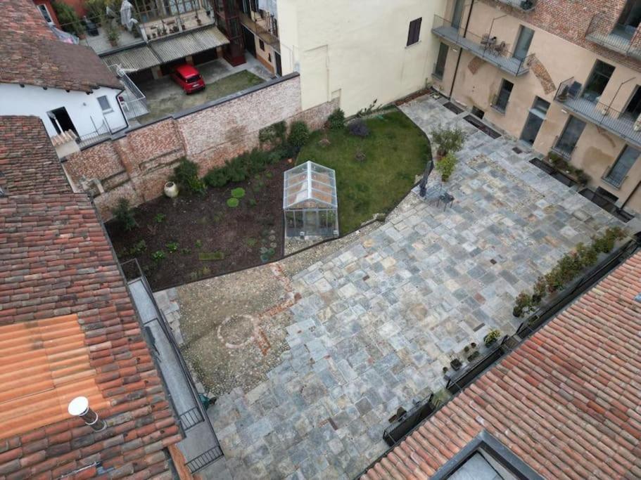 Ferienwohnung Centro Storico Recinto Dei Nobili 4-Private Parking Asti Exterior foto